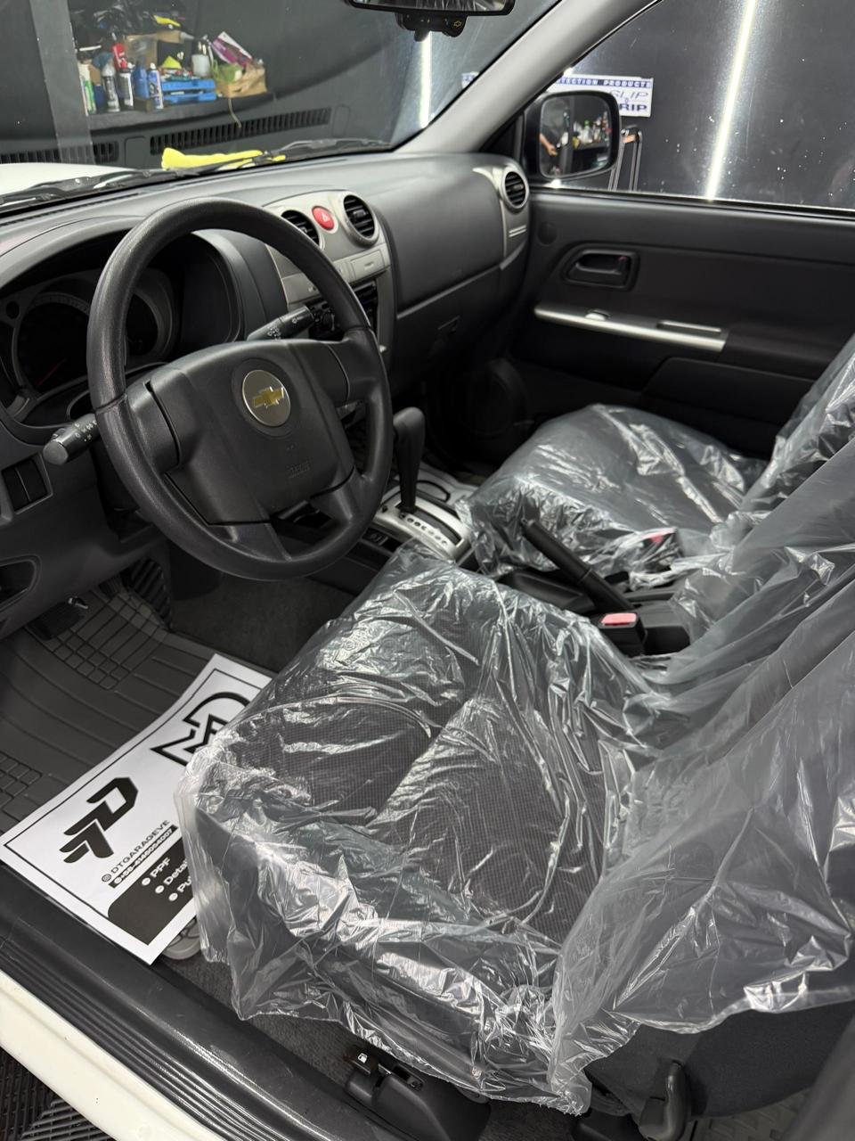 Interior, puesto del conductor